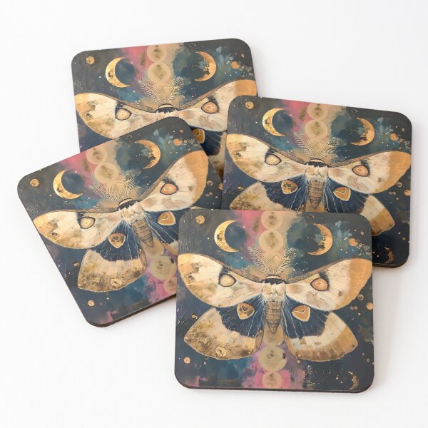 Item preview, Mystic Moth: Phases of the Moon designed and sold by EclipseArtisan.
