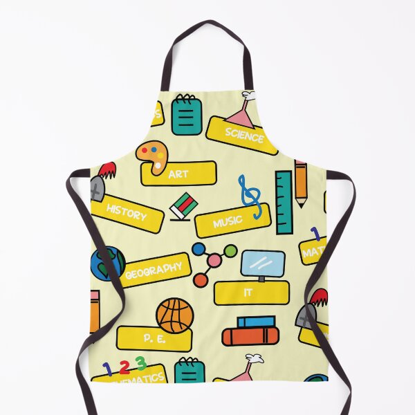 Item preview, School subjects cute version 1 designed and sold by fluffyfamcraft.