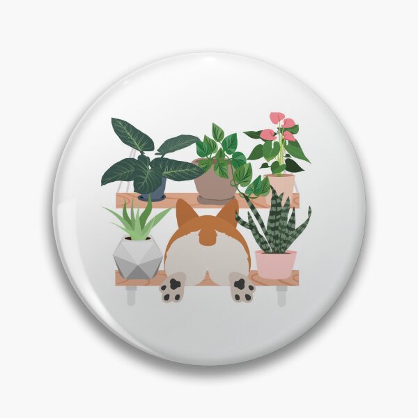 Item preview, Corgi And Plants designed and sold by TheAnimalZ00.