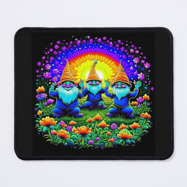Item preview, Psychedelic Gnomes designed and sold by AnalajiaDesigns.