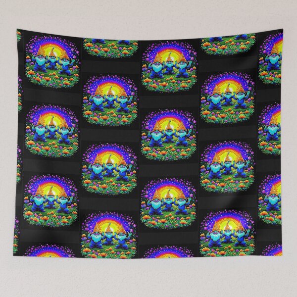 Item preview, Psychedelic Gnomes designed and sold by AnalajiaDesigns.