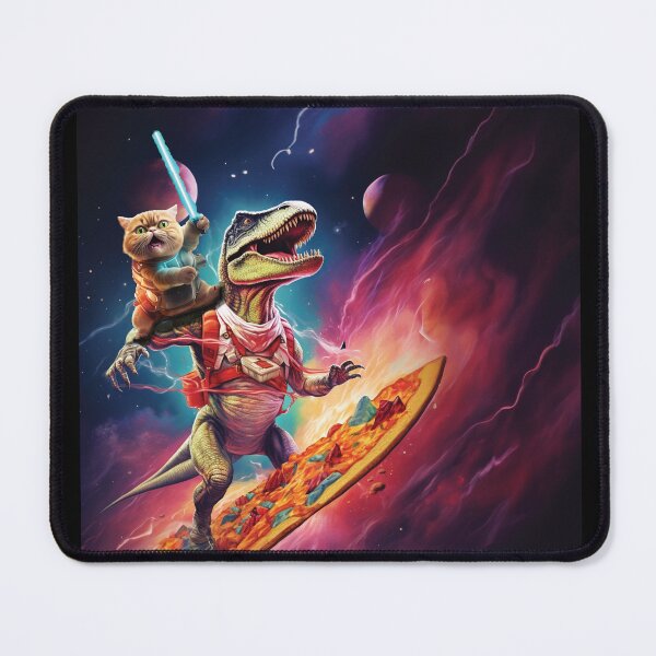 Item preview, Space Cat and Galaxy Rex designed and sold by asaroberson.