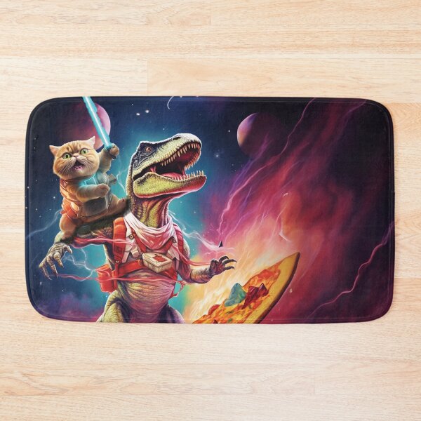 Item preview, Space Cat and Galaxy Rex designed and sold by asaroberson.