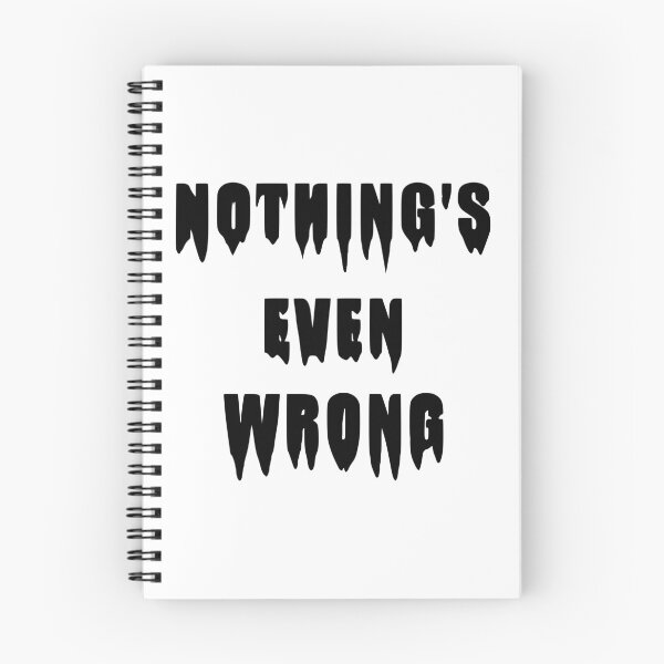 Item preview, Lettering "Nothing's even wrong" designed and sold by yenniverdesign.