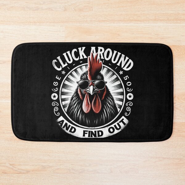 Item preview, Cluck Around And Find Out Funny Chicken Rooster T-Shirt designed and sold by MAPDDesigns.
