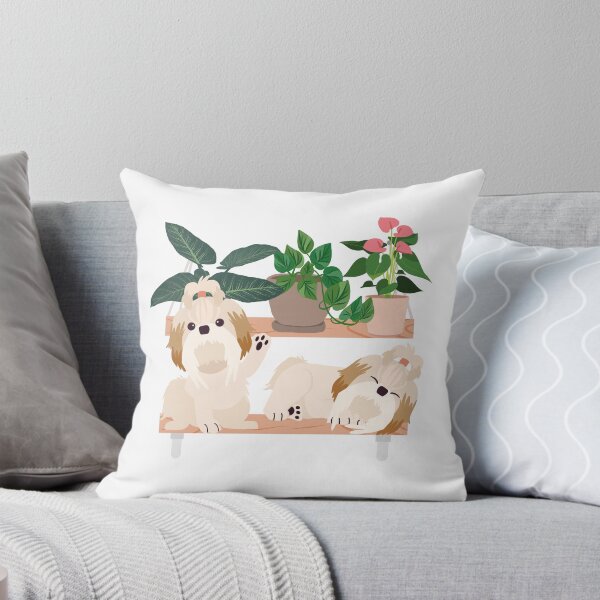Item preview, Shih Tzus And Plants designed and sold by TheAnimalZ00.