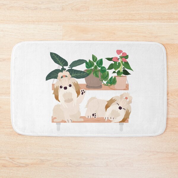 Item preview, Shih Tzus And Plants designed and sold by TheAnimalZ00.