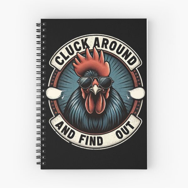 Item preview, Cluck Around And Find Out Funny Chicken Rooster T-Shirt designed and sold by MAPDDesigns.