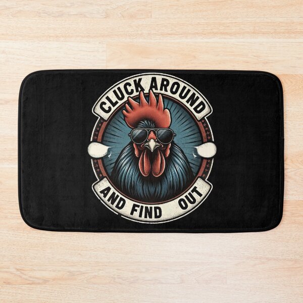 Item preview, Cluck Around And Find Out Funny Chicken Rooster T-Shirt designed and sold by MAPDDesigns.