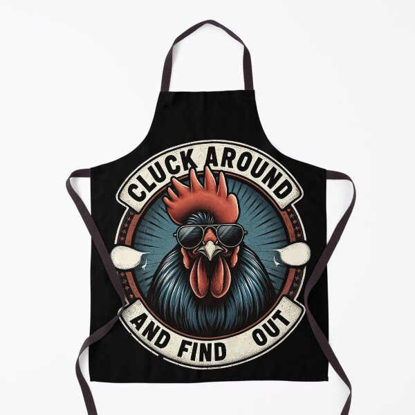 Item preview, Cluck Around And Find Out Funny Chicken Rooster T-Shirt designed and sold by MAPDDesigns.