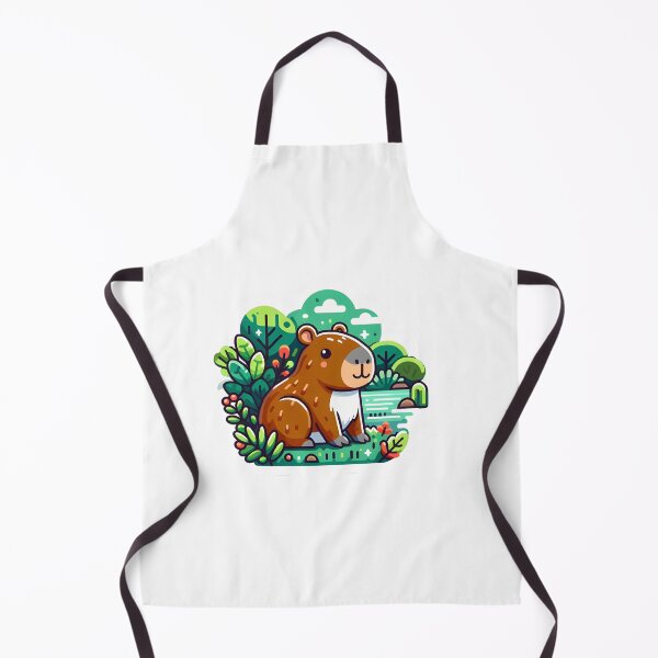 Item preview, Capybara's Serene Haven designed and sold by fyrsti-design.