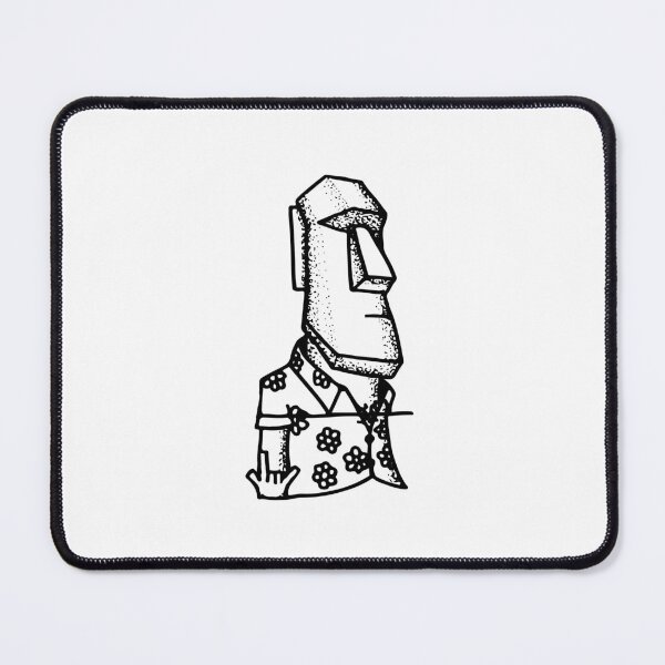 Item preview, Vacation Mode On | Funny Moai Statue designed and sold by InkStation24.