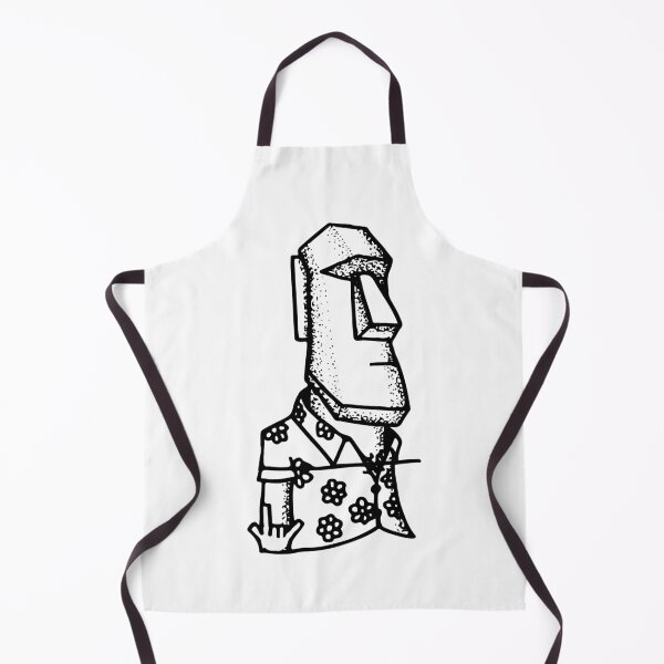 Item preview, Vacation Mode On | Funny Moai Statue designed and sold by InkStation24.