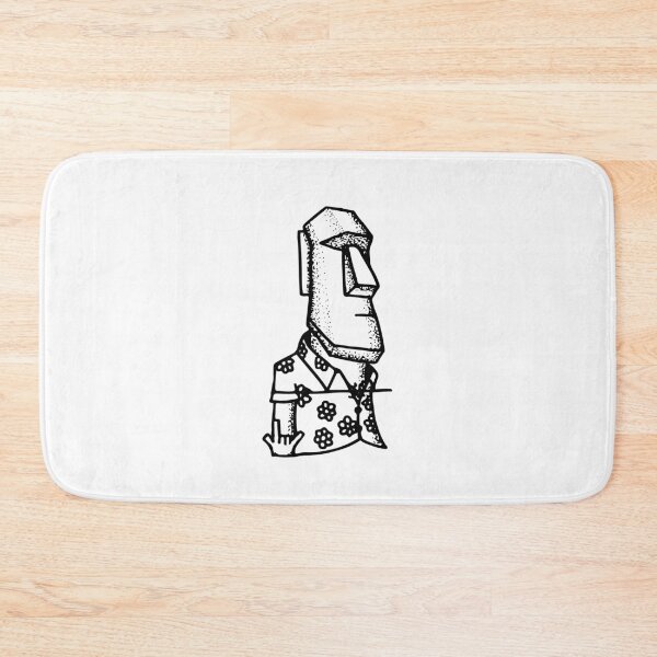 Item preview, Vacation Mode On | Funny Moai Statue designed and sold by InkStation24.