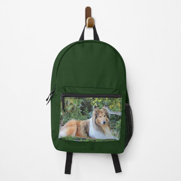 Item preview, Collie in the Garden designed and sold by KarenWoodArt.