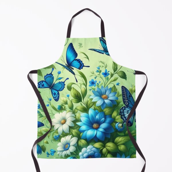 Item preview, Butterflies And Floral With Green Background designed and sold by mymagicstoreus.