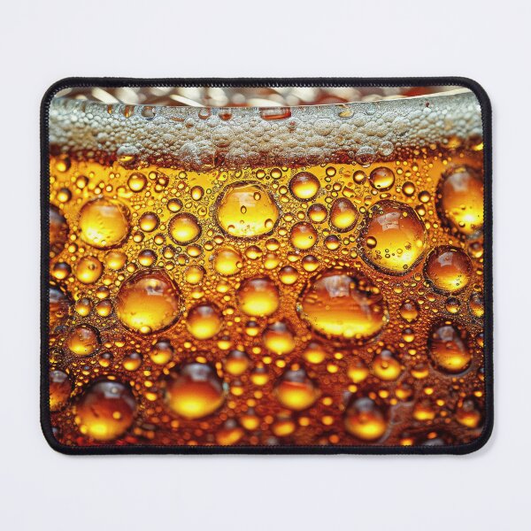 Item preview, A Close Up of a Glass of Beer -- Landscape designed and sold by jecphotography and art.