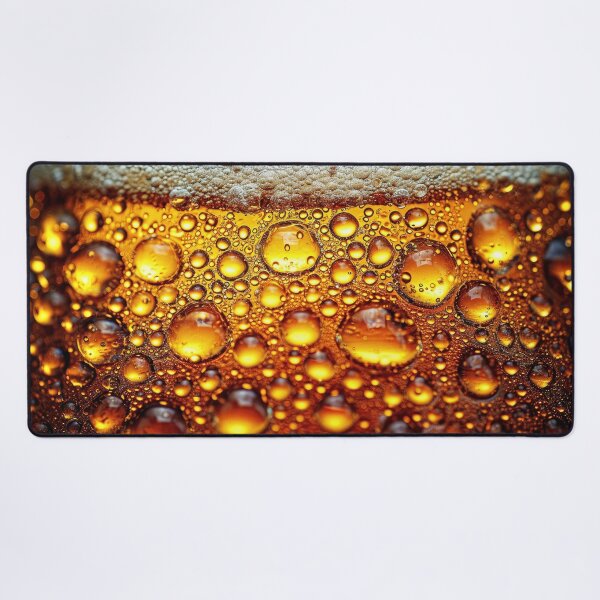 Item preview, A Close Up of a Glass of Beer -- Landscape designed and sold by jecphotography and art.