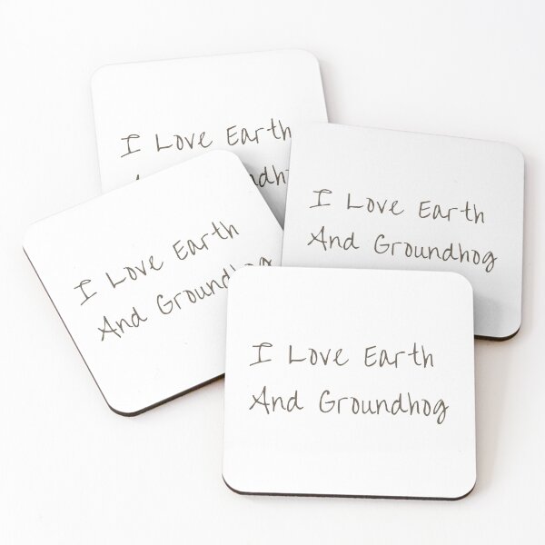 Item preview, I love earth and Groundhog designed and sold by EchoPrint Co..