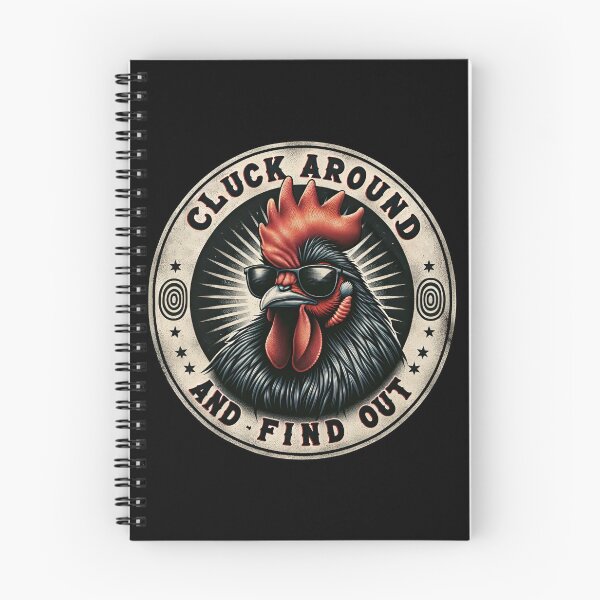 Item preview, Cluck Around And Find Out Funny Chicken Rooster T-Shirt designed and sold by MAPDDesigns.