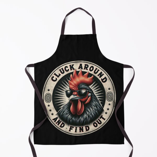 Item preview, Cluck Around And Find Out Funny Chicken Rooster T-Shirt designed and sold by MAPDDesigns.