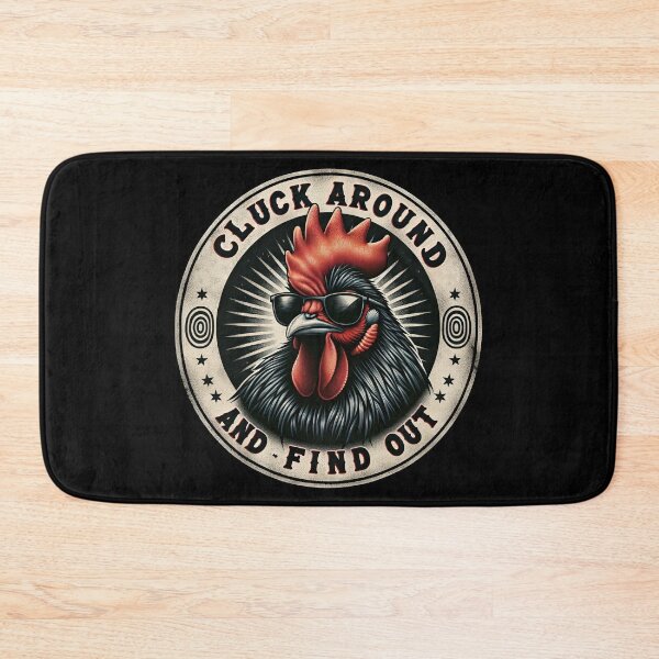 Item preview, Cluck Around And Find Out Funny Chicken Rooster T-Shirt designed and sold by MAPDDesigns.