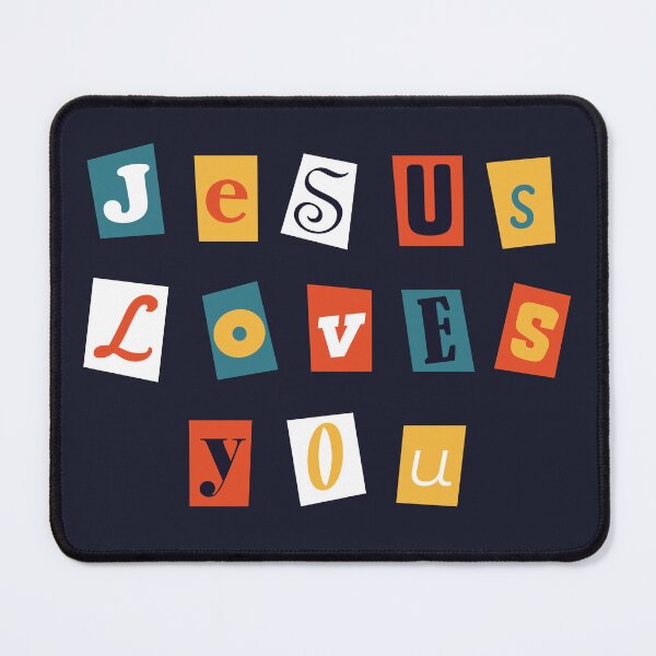 Item preview, Jesus Loves You Magazine Clippings designed and sold by wlkonwtrdesigns.