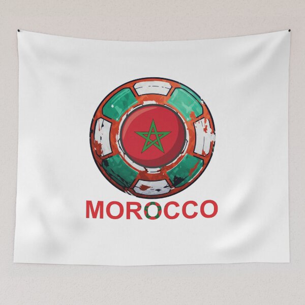 Item preview, i love soccer, morocco team designed and sold by MarwenLabShop.