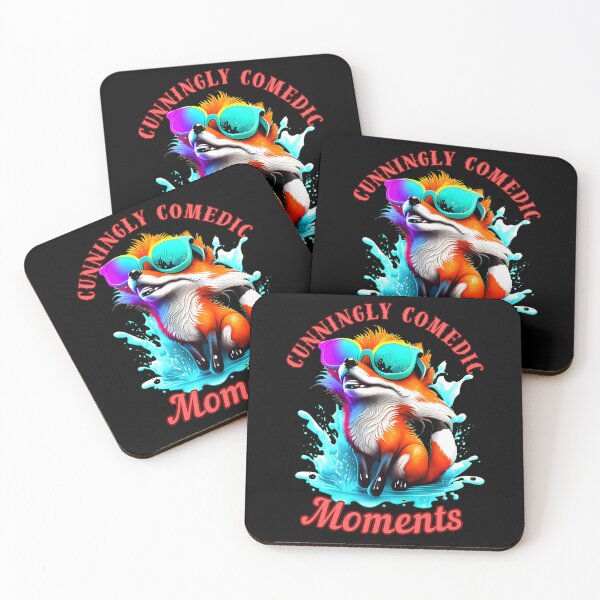 Item preview, Momentos astutamente cómicos. zorro retro designed and sold by FoxVibes.