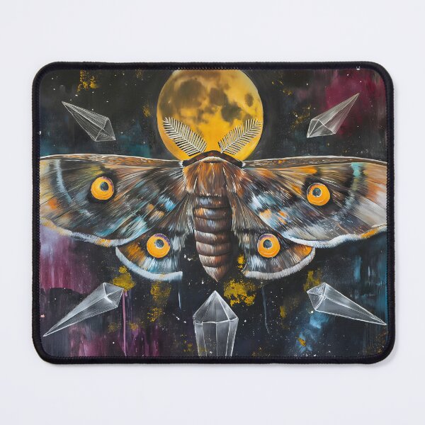 Item preview, Lunar Voyage: Moth and the Cosmic Ballet designed and sold by EclipseArtisan.