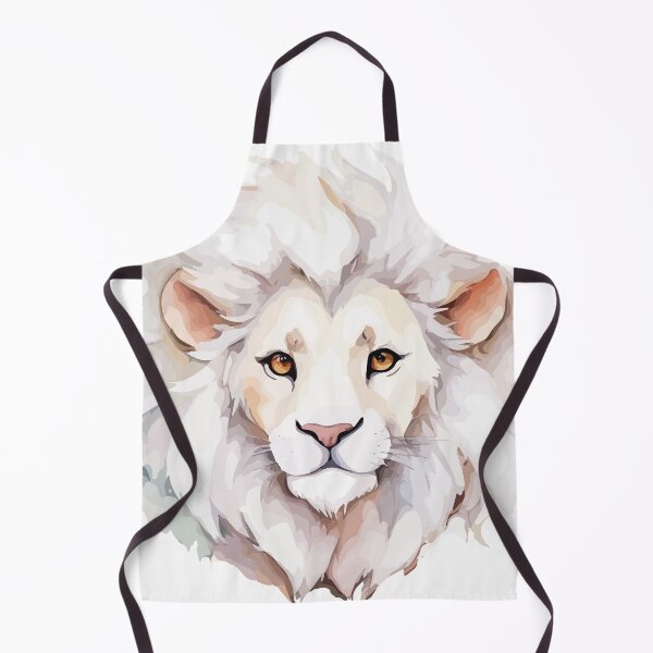 Item preview, Cute white lion designed and sold by Grypis.