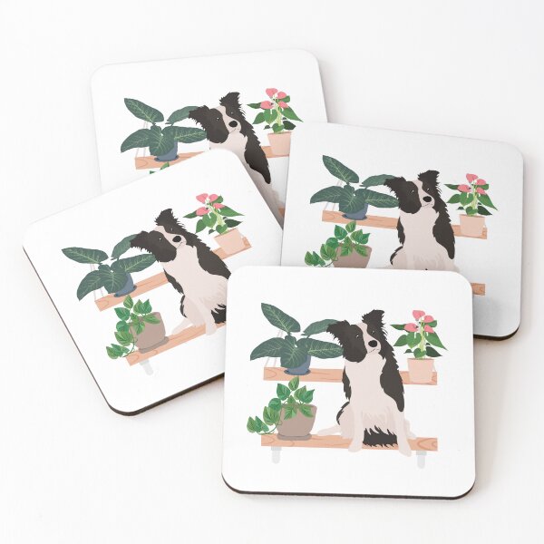 Item preview, Border Collie And Plants designed and sold by TheAnimalZ00.