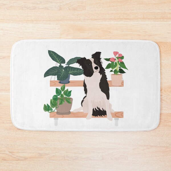 Item preview, Border Collie And Plants designed and sold by TheAnimalZ00.