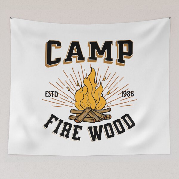 Item preview, Camp Fire Wood designed and sold by StonegateArt.