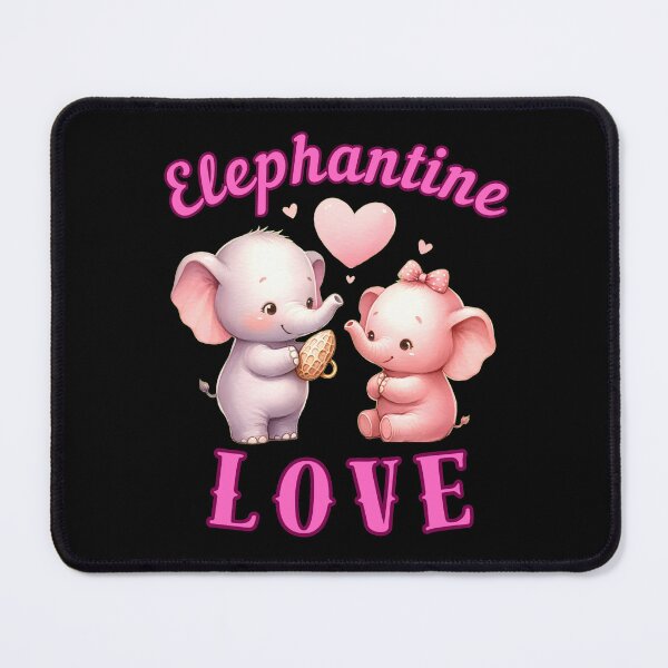 Item preview, Elephantine Love. elephant head designed and sold by ElephantVibes.