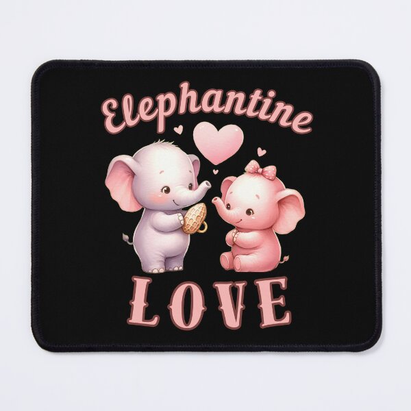 Item preview, Elephantine Love. elephant face designed and sold by ElephantVibes.