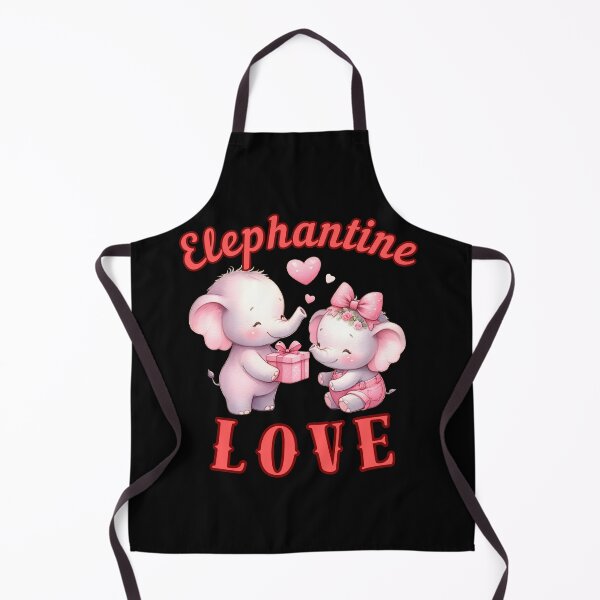 Item preview, Elephantine Love. happy elephant designed and sold by ElephantVibes.