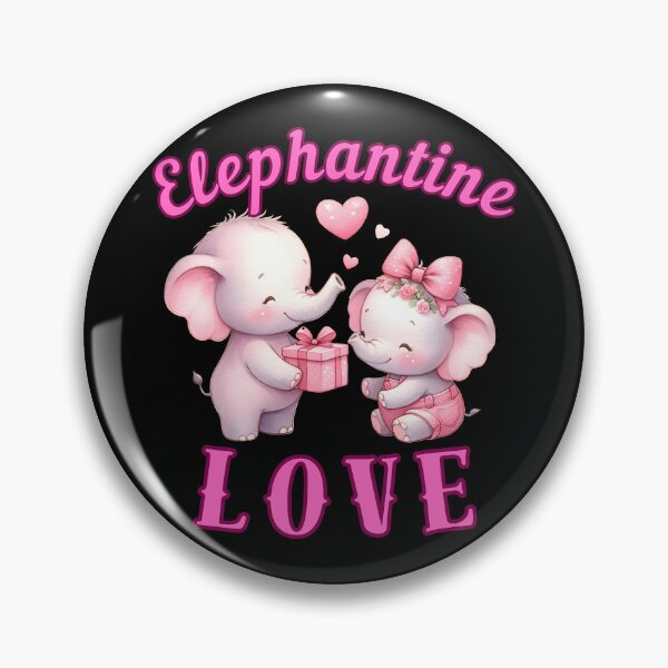 Item preview, Elephantine Love. elephant saying designed and sold by ElephantVibes.