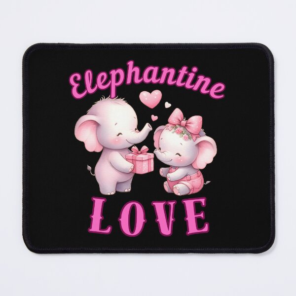 Item preview, Elephantine Love. elephant saying designed and sold by ElephantVibes.