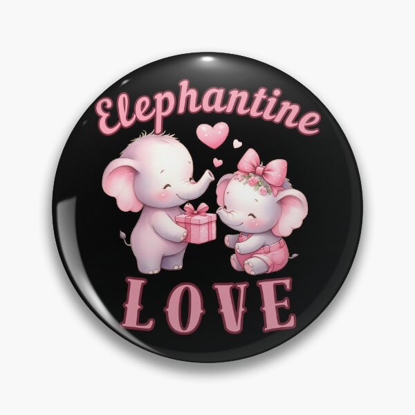 Item preview, Elephantine Love. elephant quote designed and sold by ElephantVibes.