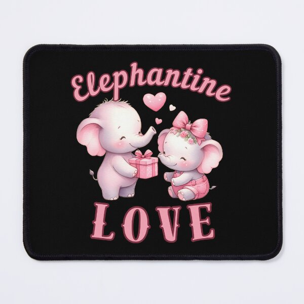 Item preview, Elephantine Love. elephant quote designed and sold by ElephantVibes.