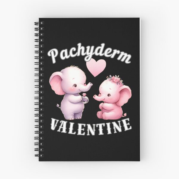 Item preview, Pachyderm Valentine designed and sold by ElephantVibes.