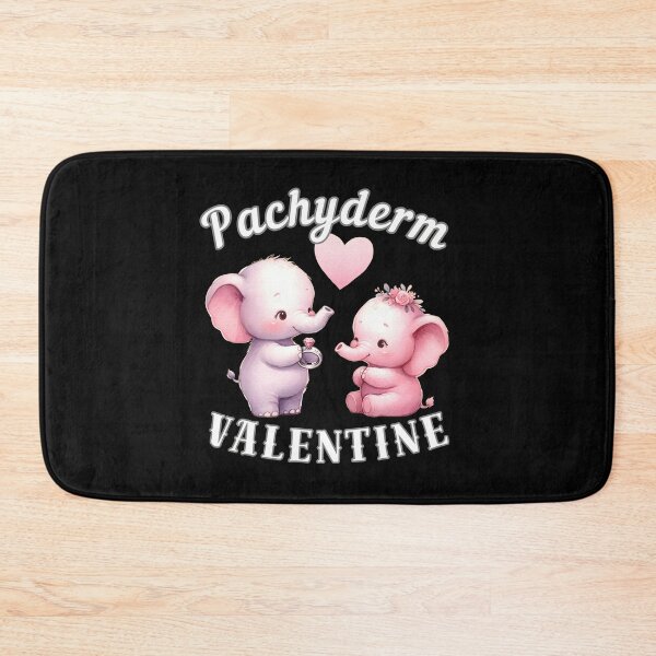 Item preview, Pachyderm Valentine designed and sold by ElephantVibes.