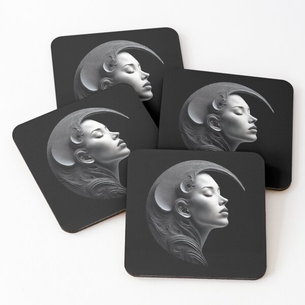 Item preview, Moon faced lady #2 designed and sold by George Michael.