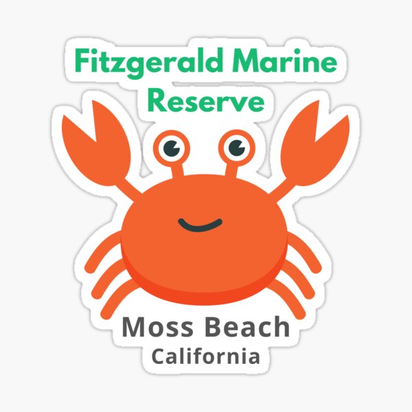 Fitzgerald Marine Reserve Moss Beach California Sticker
