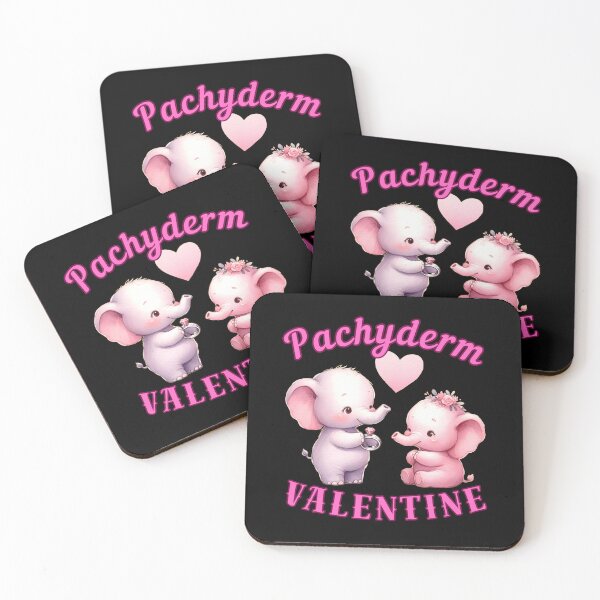 Item preview, Pachyderm Valentine. elephant head designed and sold by ElephantVibes.