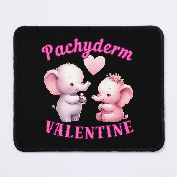 Item preview, Pachyderm Valentine. elephant head designed and sold by ElephantVibes.