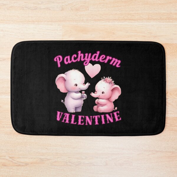 Item preview, Pachyderm Valentine. elephant head designed and sold by ElephantVibes.