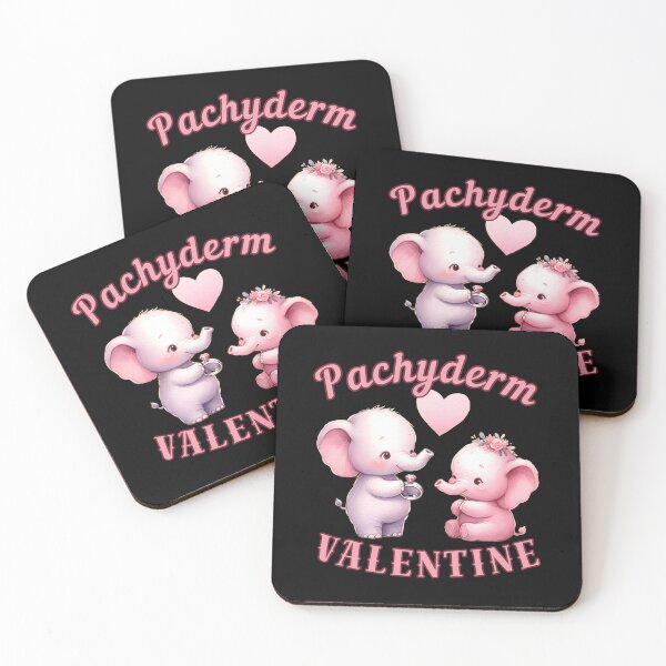 Item preview, Pachyderm Valentine. elephant face designed and sold by ElephantVibes.