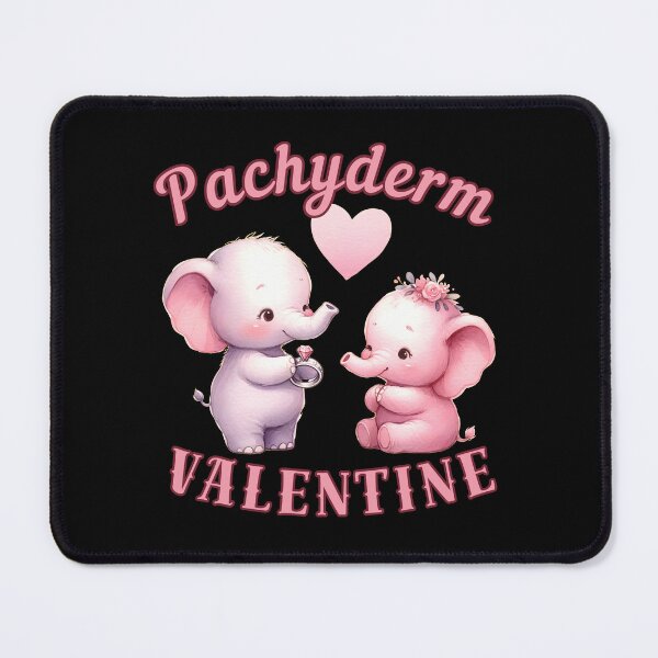 Item preview, Pachyderm Valentine. elephant face designed and sold by ElephantVibes.